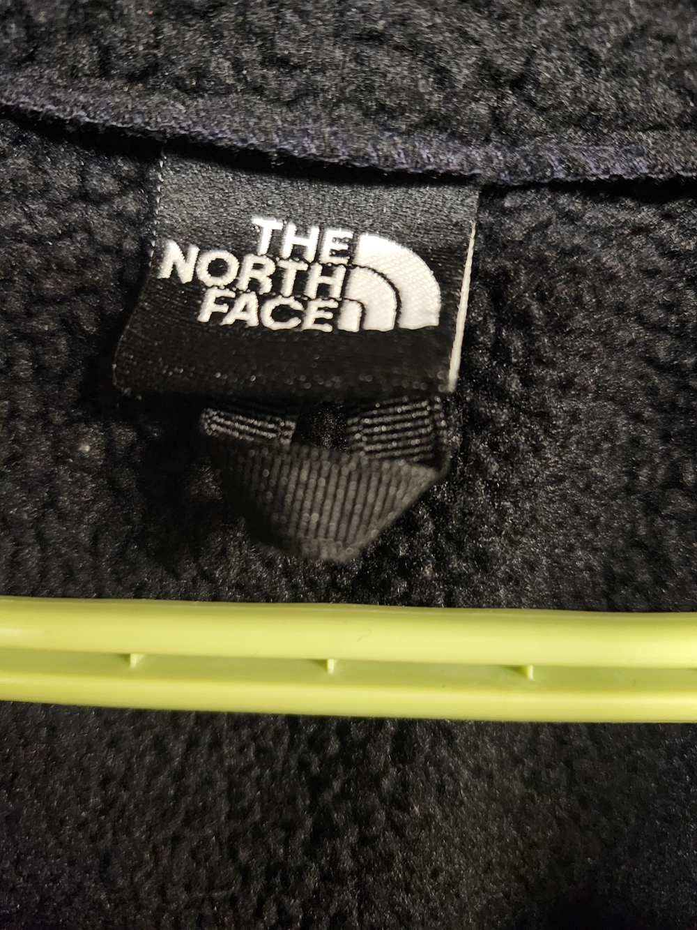 The North Face Men's Black Fleece Zipper Vest